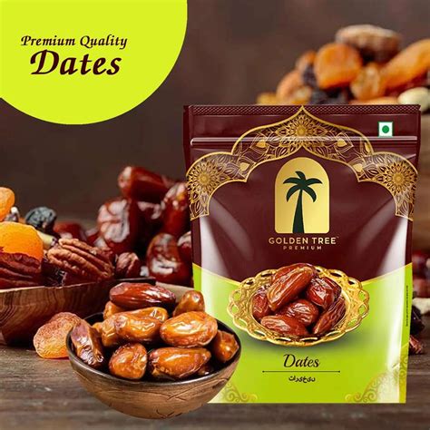 Golden Tree Selected Premium Organic Handpicked| Khajoor 100% Pure Dry ...
