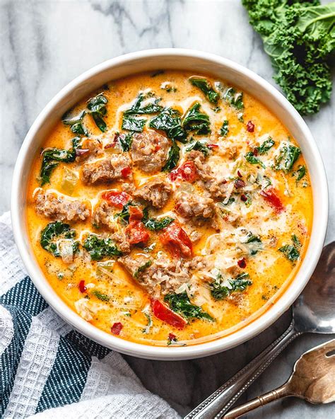 Instant Pot Keto Tuscan Soup Recipe – Keto Soup Recipe — Eatwell101