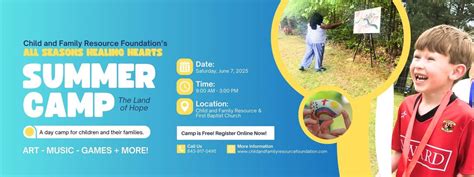 All Seasons Healing Hearts Camp 2025 - The Land of Hope, 122 E. Home ...
