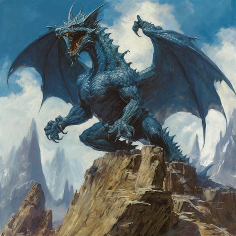 Blue Dragon, Adult | Squire 5