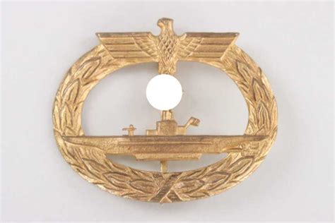 ratisbon's | U-458 Kptlt. Kurt Diggins - Submarine War Badge "Schickle ...
