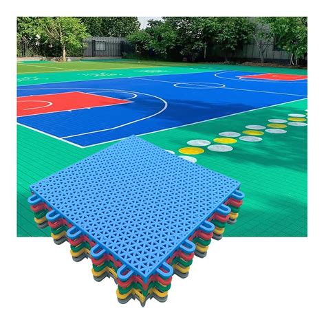 Floor Tiles 25cm Modular Interlocking Floor Tiles Outdoor Basketball ...