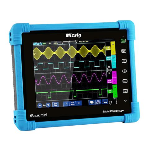 Micsig Digital Tablet Storage Oscilloscope 100MHz 4CH TO1104 : Amazon ...