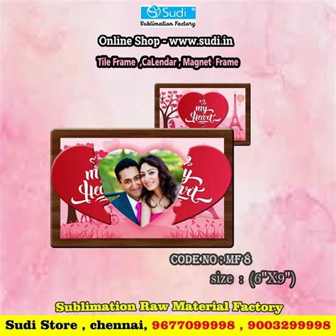Tile Frame - Sublimation Tile Photo Frame Manufacturer from Chennai