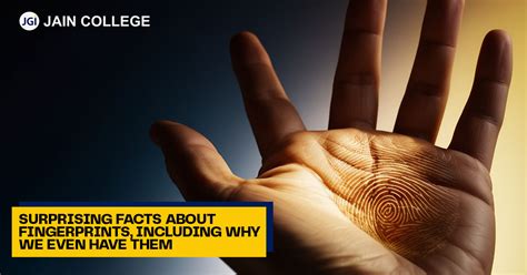 Surprising Facts About Fingerprints, Including Why We Even Have Them