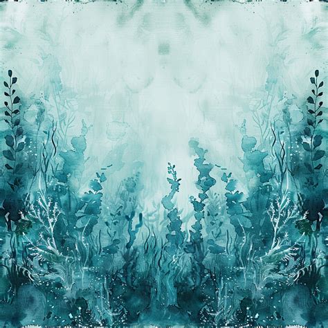 Ocean Floor Watercolor Art Free Stock Photo - Public Domain Pictures