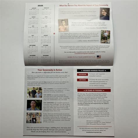 The Wounded Warrior Project WWP America's Scenic Routes 12 Month 2024 ...