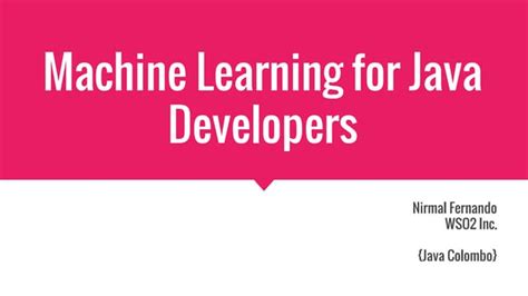 Image result for How to Code a Machine Learning Algorithm in Java