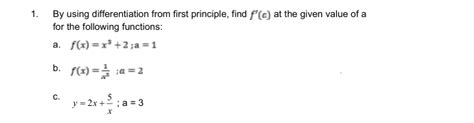 Differentiation Finding Gradient Function by Using First Principle 的图像结果