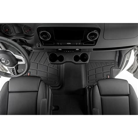 Rough Country Sure-Fit Floor Mats for 2019+ Mercedes-Benz Sprinter Vans