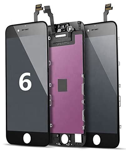 Aggarwal Communication for Apple iPhone 6 (Black) LCD Display+Touch ...
