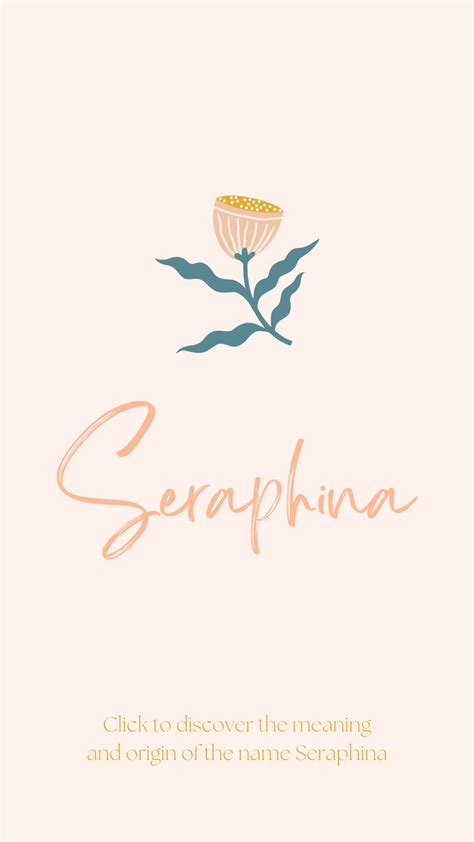 Seraphina: A Meaningful Baby Name for Girls