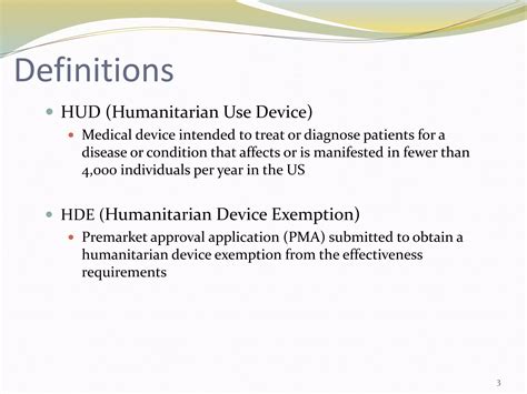 What IS the Relationship Between an FDA HDE (Humanitarian Device ...