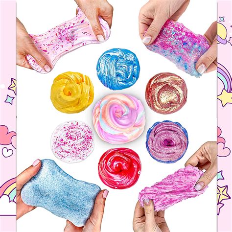 Laevo Unicorn Slime Kit for Girls - All-Inclusive India | Ubuy