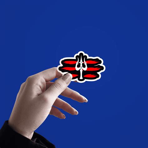 Shiva Hindu God Trident Sticker – sticckiz.com