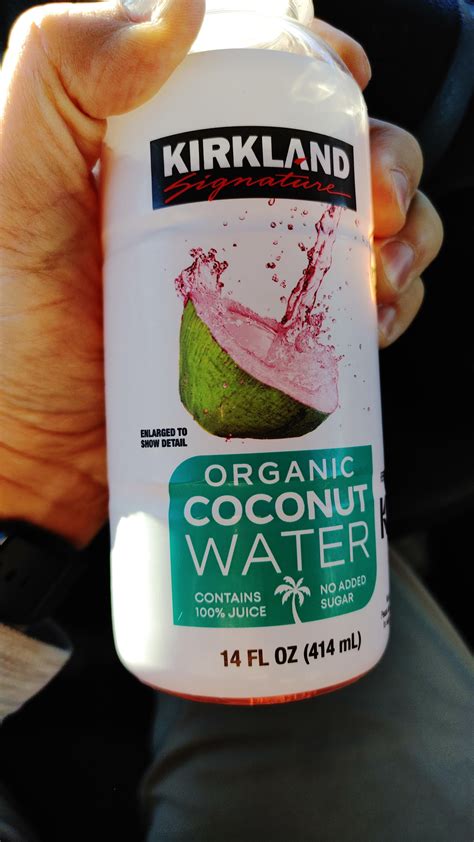 Kirkland Organic Coconut Water : r/HydroHomies
