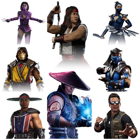 All Mortal Kombat Characters Names And Pictures