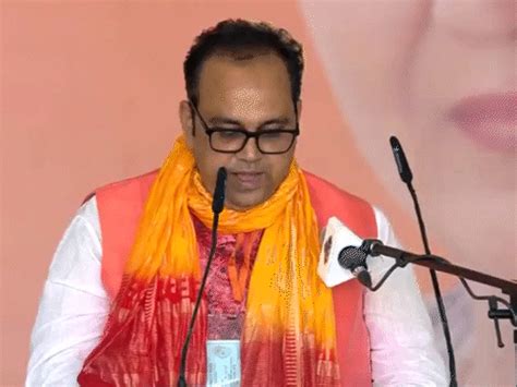 Yesterday was the last rites of the mother, today took oath as a minister