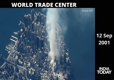 Satellite images show how 9/11 attack looked like, what has changed ...