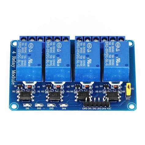 Buy Valerie 5 V 4-channel Electrical Module Drive Module With Indicator ...