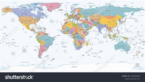 World Political Map Simple 的图像结果
