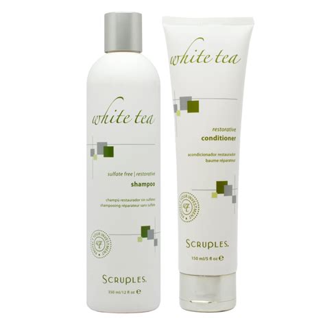 Buy Scruples White Tea Restorative Shampoo 12oz & Conditioner 5oz Duo ...
