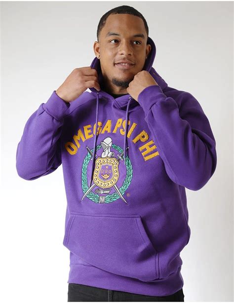 Omega Psi Phi Chenille Shield Hoodie | Omega psi phi, Omega psi phi ...