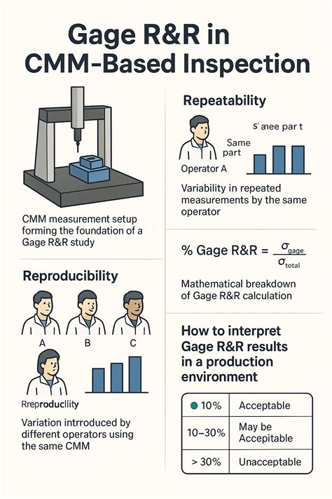 What is Gage R&R? Understanding Measurement System Variation in CMM ...