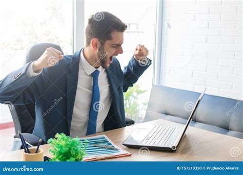 A Business Man at Computer 的图像结果