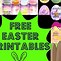 Image result for Cute Easter Printables