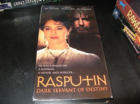 Amazon.com: Rasputin: Dark Servant of Destiny [VHS] : Rickman, Scacchi ...