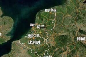 荷兰地图 的图像结果