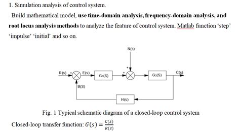 Image result for Time Domain Analysis of Control System MATLAB