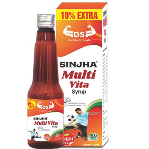 MULTI VITA SYRUP Sinjha International Pvt. Ltd.