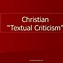 Image result for textual criticism