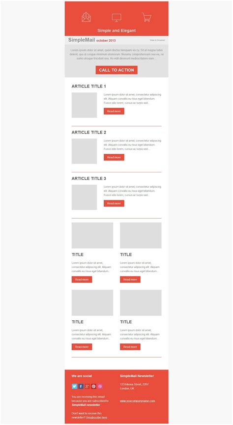 Making HTML Email with CSS 的图像结果