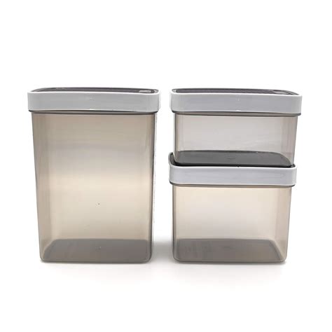 Buy Mainstays-Fresh Tab Plastic Storage Vacufresh Container, Set of 3 ...