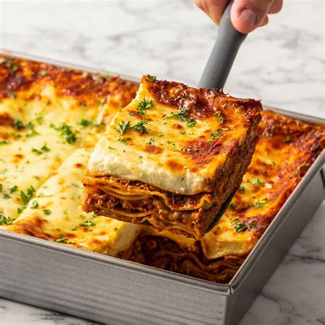 Beef Lasagna Recipe - The Scranline