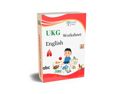 Printed Worksheets Class UKG English – Growth Study
