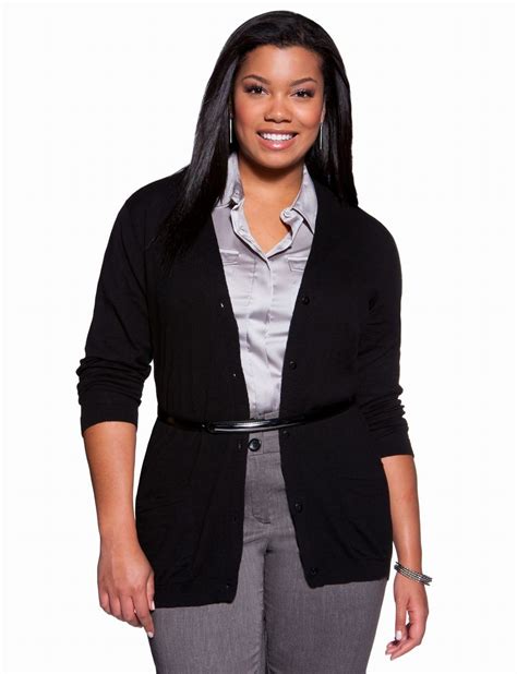 Long Essential Cardigan | Plus Size Cardigans | eloquii by THE LIMITED ...