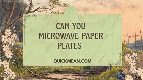 Can You Microwave Paper Plates? Safety, Tips, and Best Methods