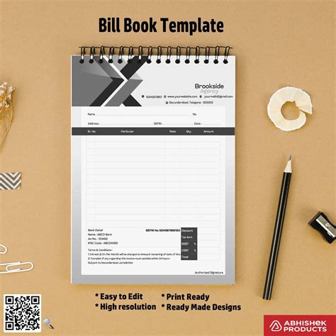 4>Best Bill Book CDR Templates Jewellers Traders Bakery | AbhishekID ...