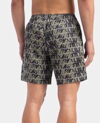 Buy Super Combed Cotton Satin Weave Printed Boxer Shorts with Side ...
