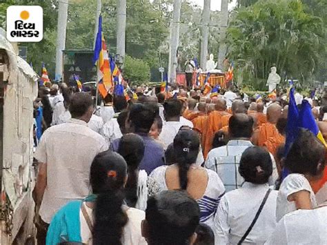 Thousands of people flocked to Sankalp Bhoomi