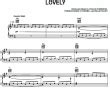 Billie Eilish - Lovely Free Sheet Music PDF for Piano | The Piano Notes