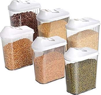 Buy Future Invent 750 Ml Cereal Dispenser Easy Flow Storage Jar (Set of ...