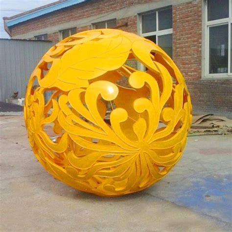 发光镂空球雕塑 广场不锈钢球雕塑 售楼部镂空球摆件-万花筒优品