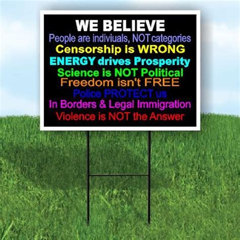 Conservative Yard Signs 的图像结果
