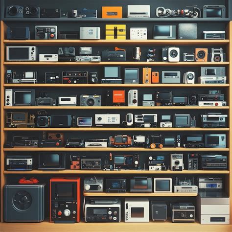 Electronics Store Shelf 的图像结果