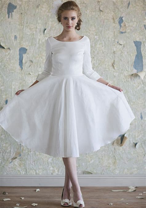 tea length wedding dresses